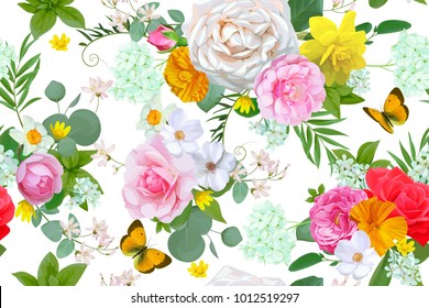 Floral seamless pattern