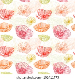floral seamless pattern