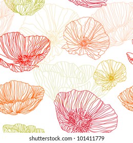 floral seamless pattern