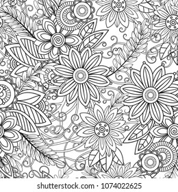 Floral seamless pattern
