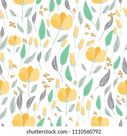 Floral seamless pattern