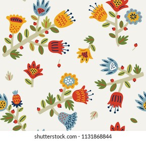 Floral seamless pattern