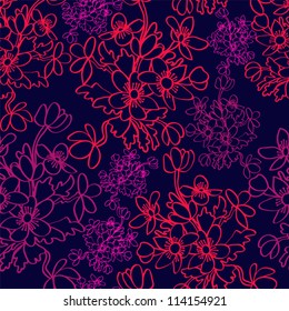 floral seamless pattern
