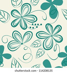 floral seamless pattern