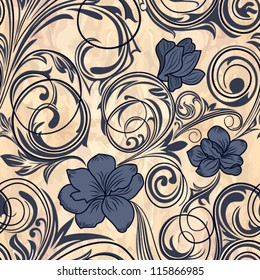 floral seamless pattern