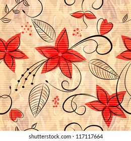 floral seamless pattern