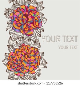 floral seamless pattern