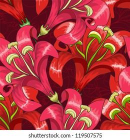 floral seamless pattern