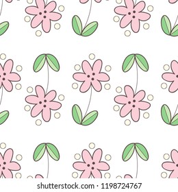 Floral seamless pattern.