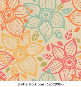 Floral seamless pattern