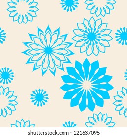 floral seamless pattern