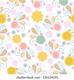 floral seamless pattern