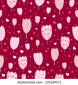 floral seamless pattern