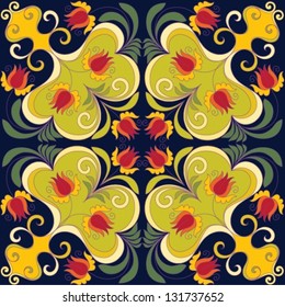 Floral seamless pattern