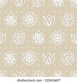 Floral seamless pattern