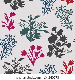 Floral seamless pattern