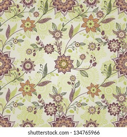 Floral Seamless Pattern