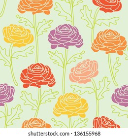 Floral seamless pattern