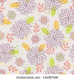 Floral seamless pattern