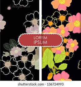 floral seamless pattern