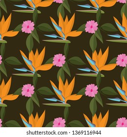 floral seamless pattern