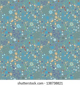 Floral seamless pattern