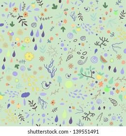 Floral seamless pattern