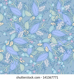  Floral seamless pattern.