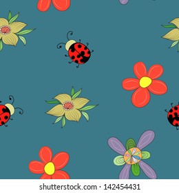 Floral seamless pattern