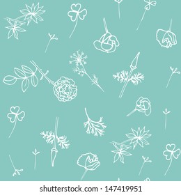 Floral seamless pattern