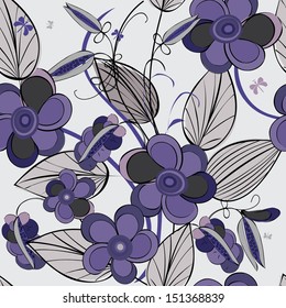 Floral seamless pattern