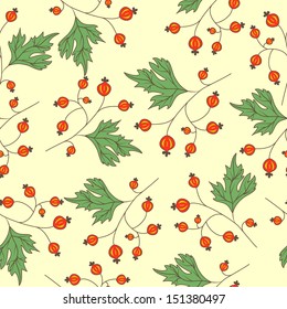 Floral seamless pattern