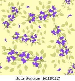 Floral seamless pattern, floral pattern.
