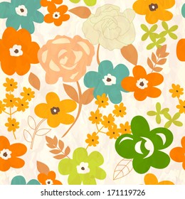 Floral seamless pattern