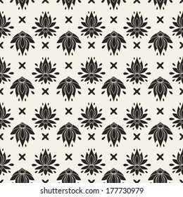 floral seamless pattern. 