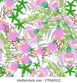 Floral  seamless pattern