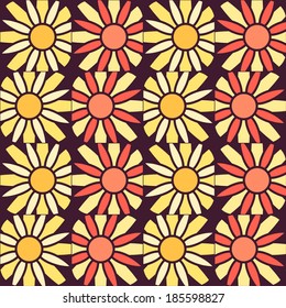 Floral seamless pattern 