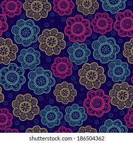 floral seamless pattern