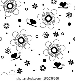 Floral seamless pattern
