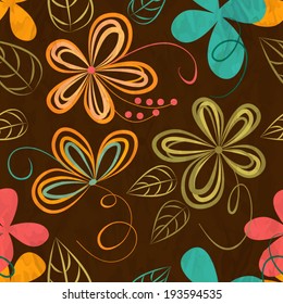 Floral seamless pattern