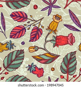 Floral seamless pattern