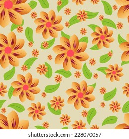 Floral seamless pattern
