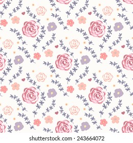 Floral seamless pattern