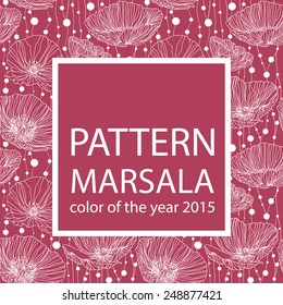 floral seamless pattern