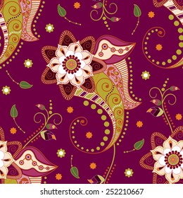 Floral seamless pattern