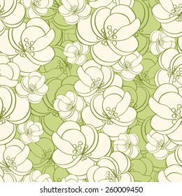 floral seamless pattern