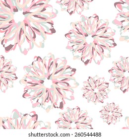 Floral seamless pattern.