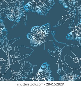 Floral seamless pattern