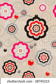 floral seamless pattern