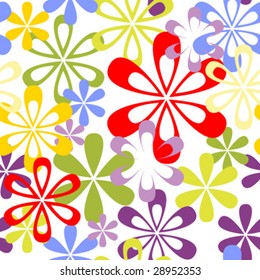 Floral seamless pattern